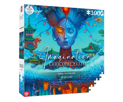 Puzzle z gier Merch Imagination Puzzle: Kamil Jakóbczak Fudżi / Fuji 1000 elemen